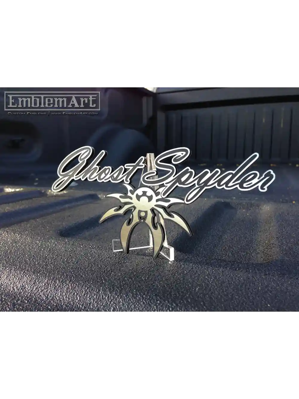 Custom Chrome Emblems - Ghostspyder02 Emblem