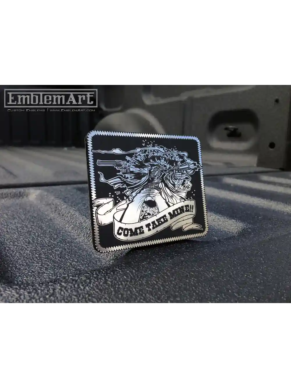 Custom Chrome Emblems - Gunslinger01 Emblem