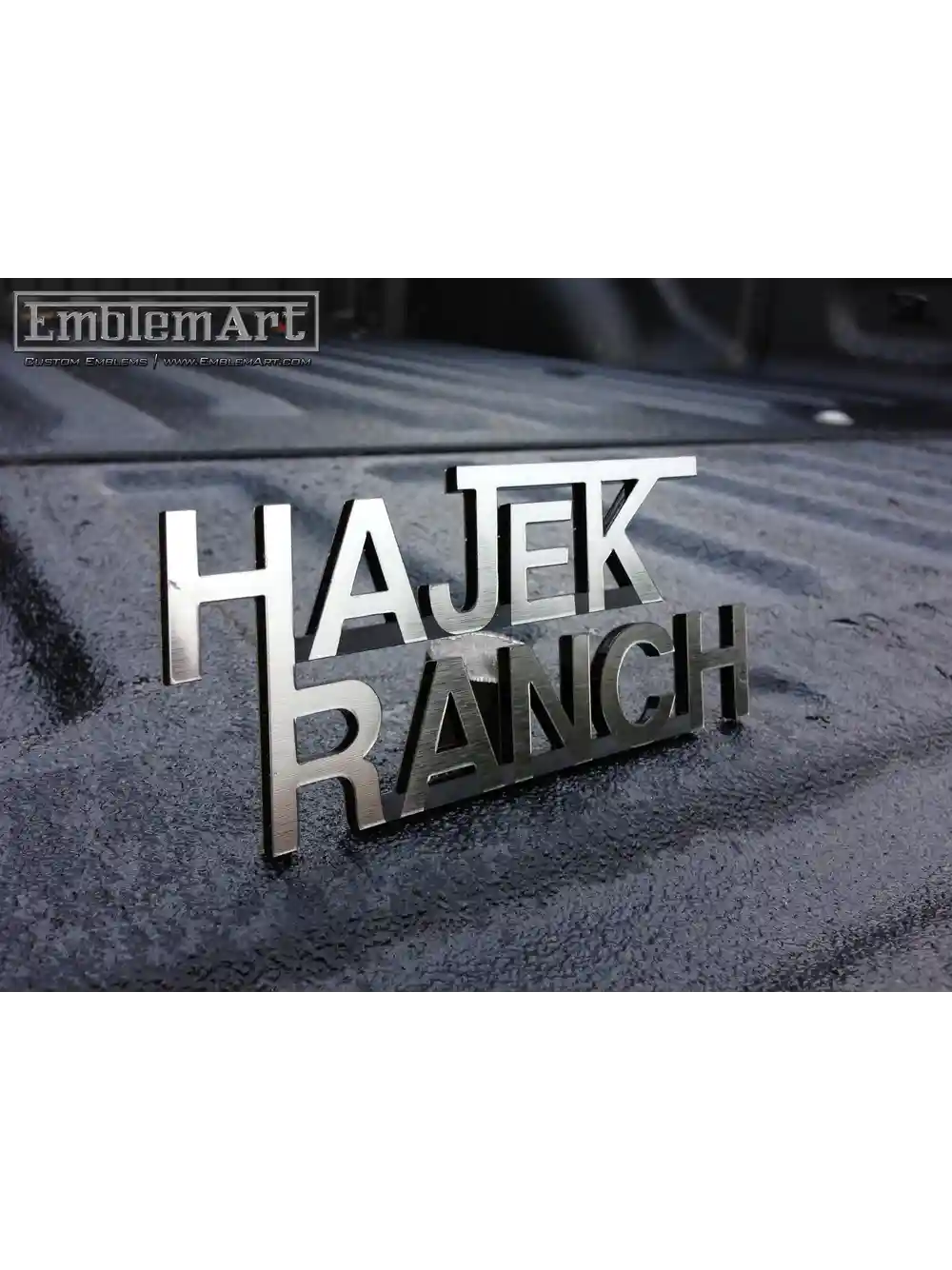 Custom Chrome Emblems - Hajekranch01 Emblem
