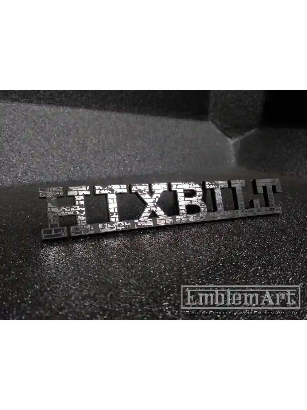 Custom Chrome Emblems - Hixbilt Chrome 01 Emblem