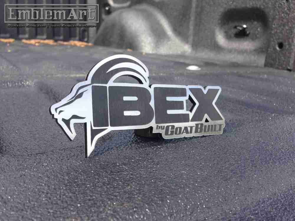 Custom Chrome Emblems - Custom Ibex Emblem