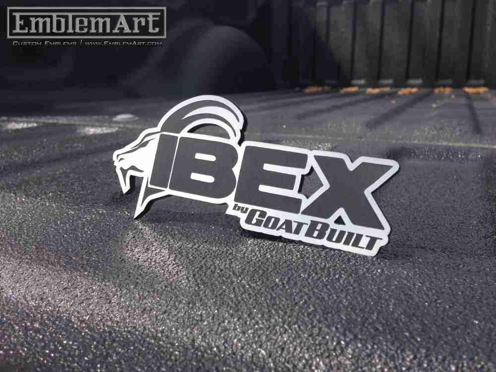 Custom Chrome Emblems - Custom Ibex Emblem