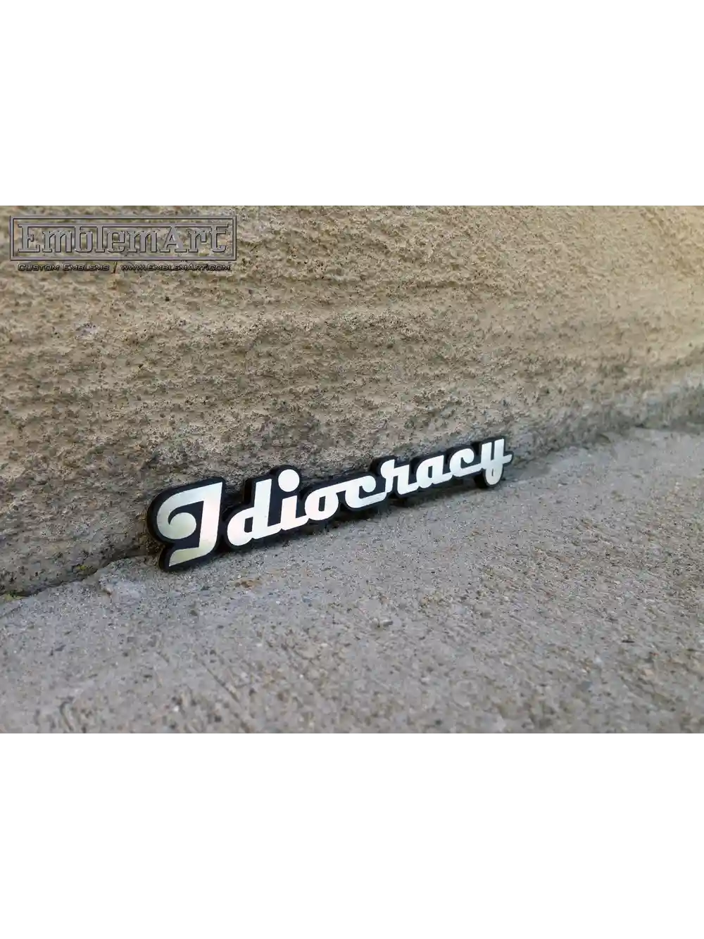 Custom Chrome Emblems - Idiocracy01 Emblem