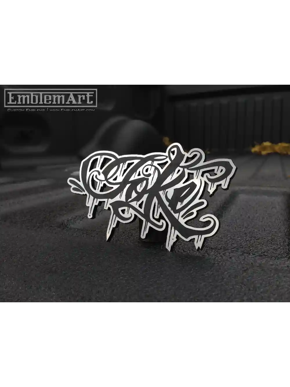 Custom Chrome Emblems - Joke02 Emblem