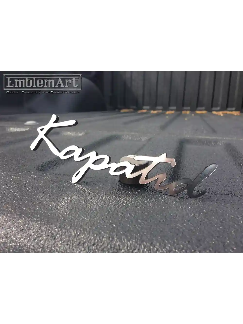 Custom Chrome Emblems - Kapatid02 Emblem