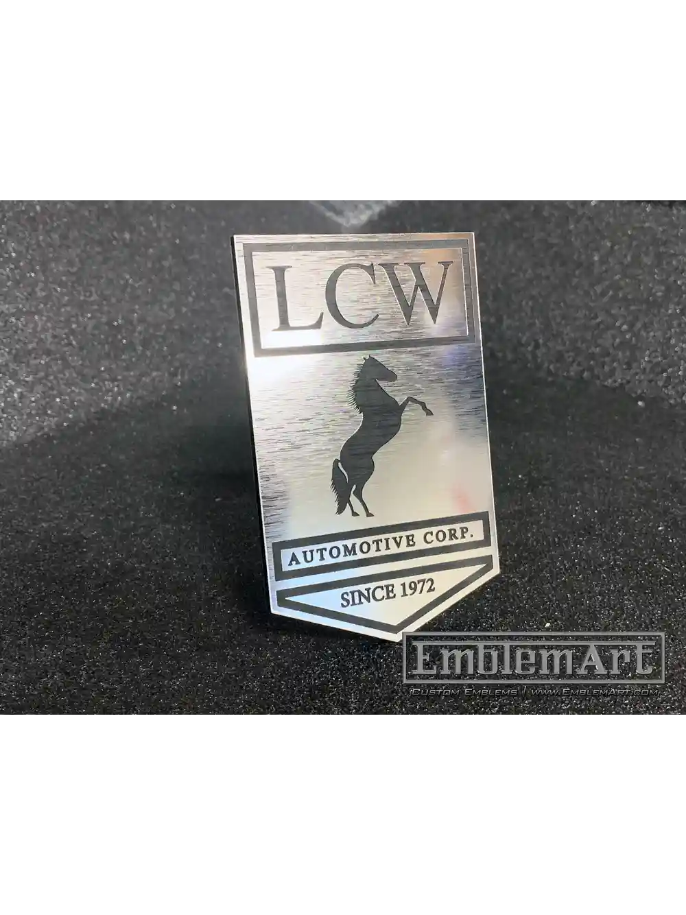 Custom Chrome Emblems - Lcw 01 Chrome Emblem