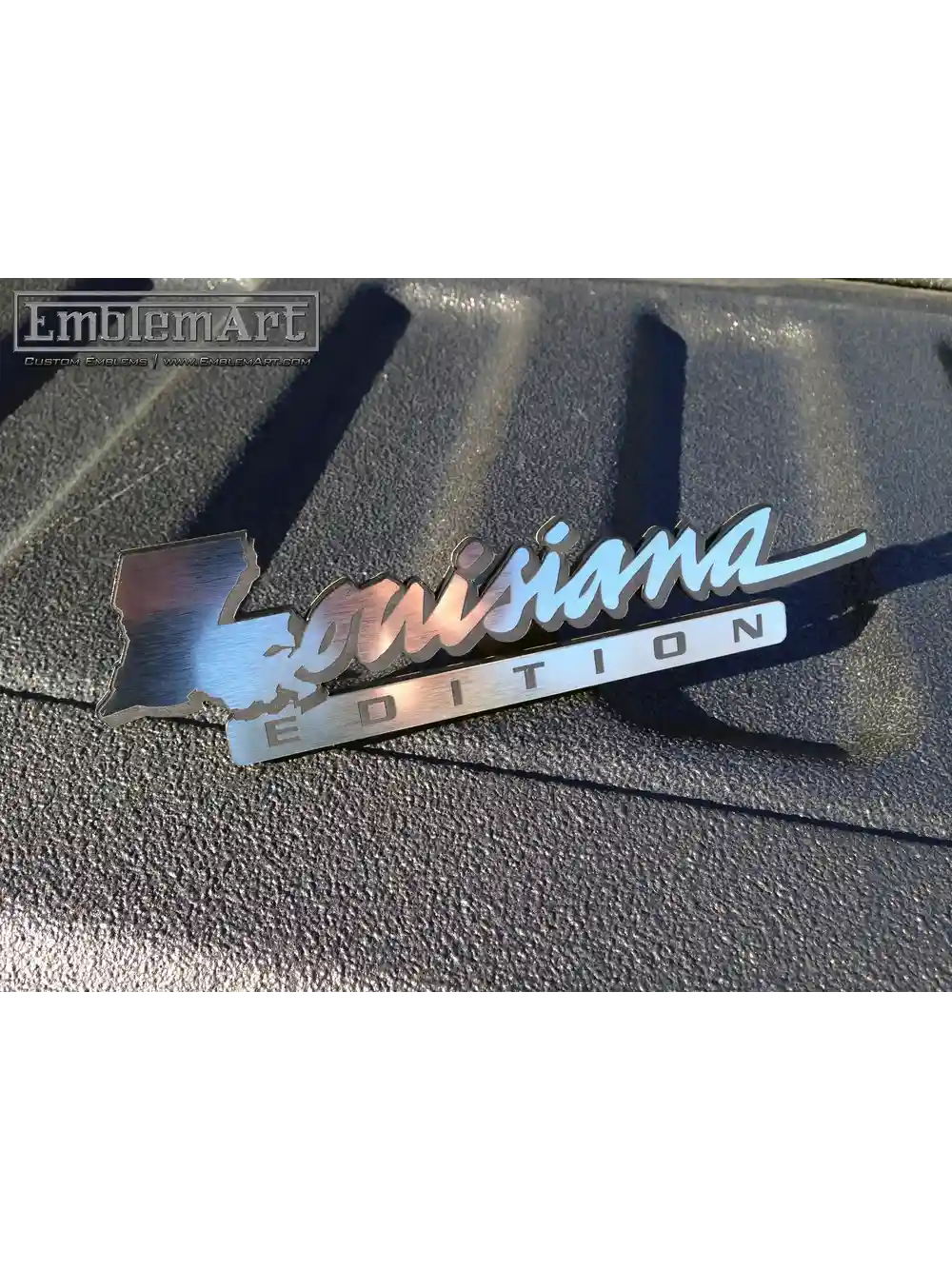 Custom Chrome Emblems - Lousiana01 Emblem