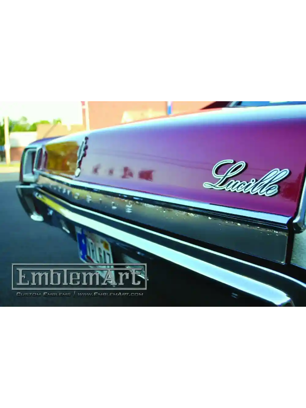 Custom Chrome Emblems - Lucille Emblem