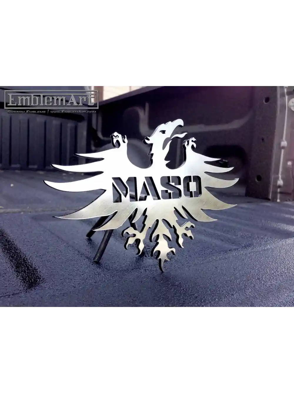 Custom Chrome Emblems - Maso01 Emblem