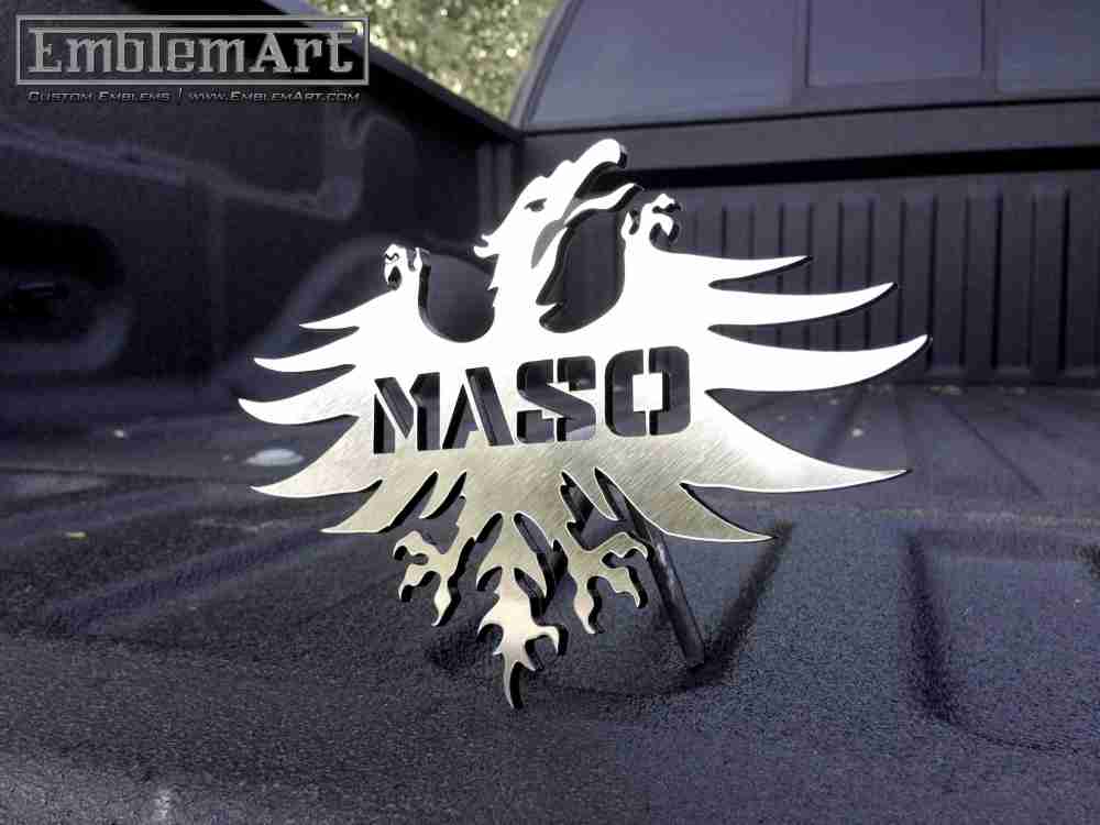 Custom Chrome Emblems - Custom Maso Emblem