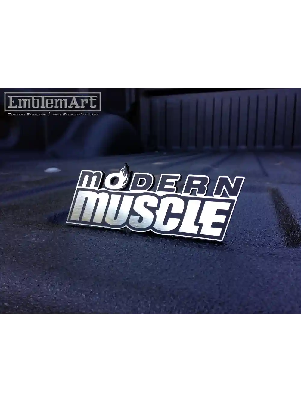 Custom Chrome Emblems - Modernmuscle02 Emblem