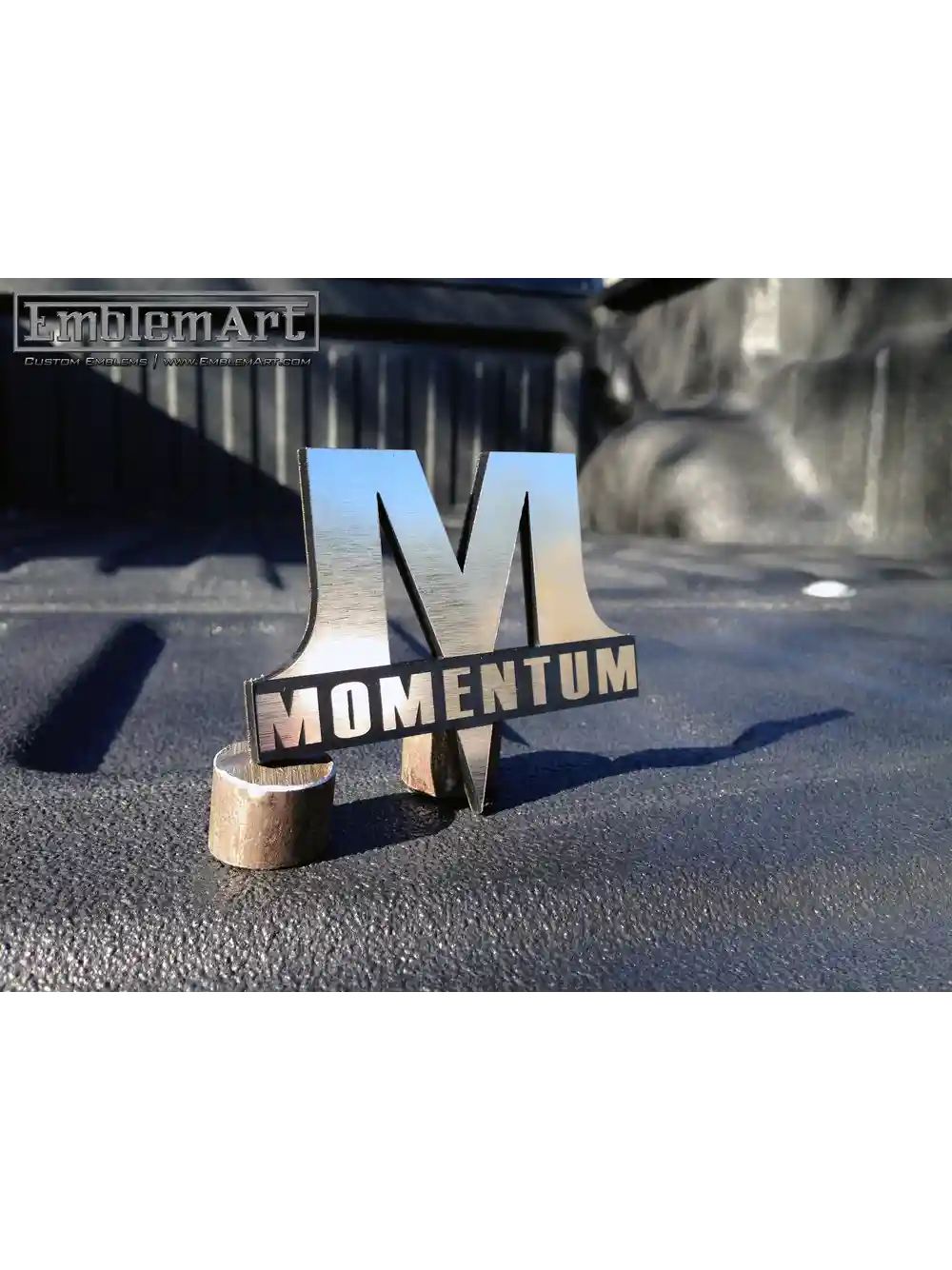 Custom Chrome Emblems - Momentum01 Emblem