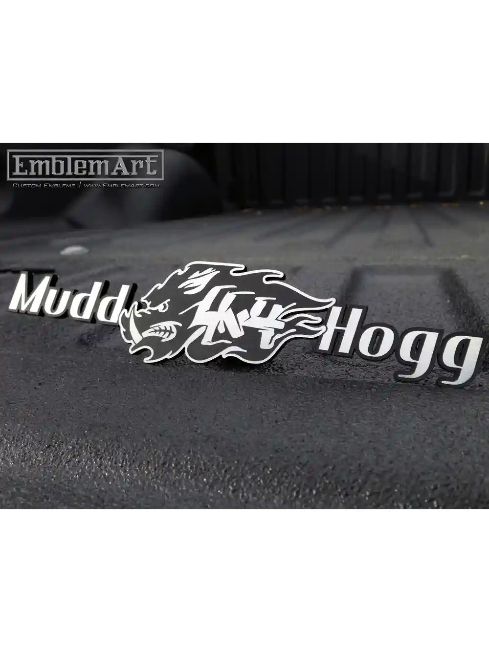 Custom Chrome Emblems - Muddhogg02 Emblem