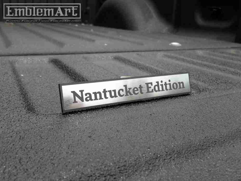 Custom Chrome Emblems - Custom Nantucket Emblem