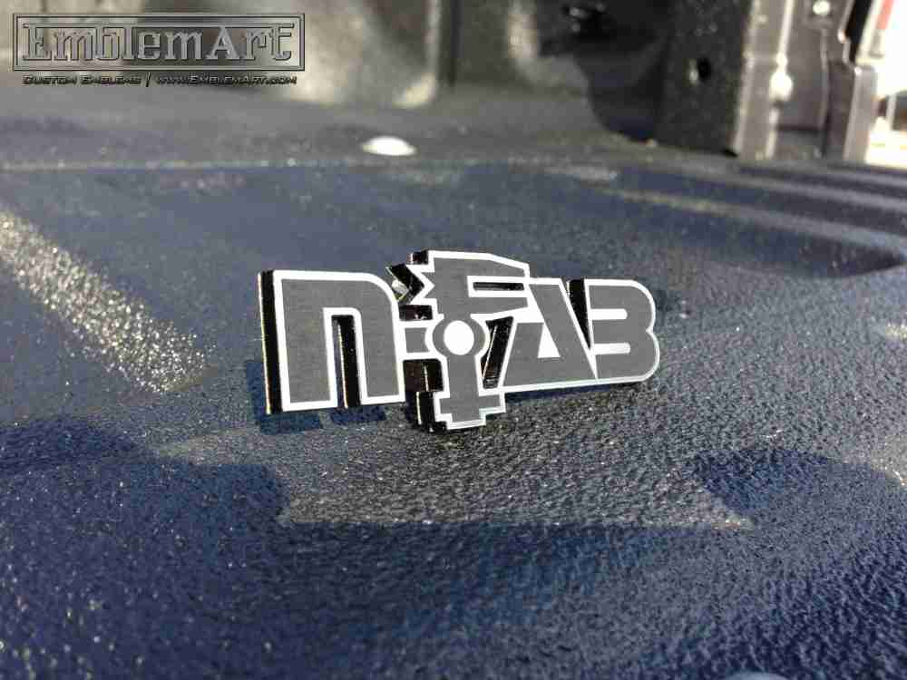 Custom Chrome Emblems - Custom Nfab Emblem