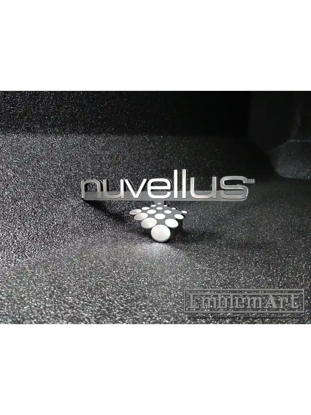 Custom Chrome Emblems - Nuvellus Chrome 01 Emblem