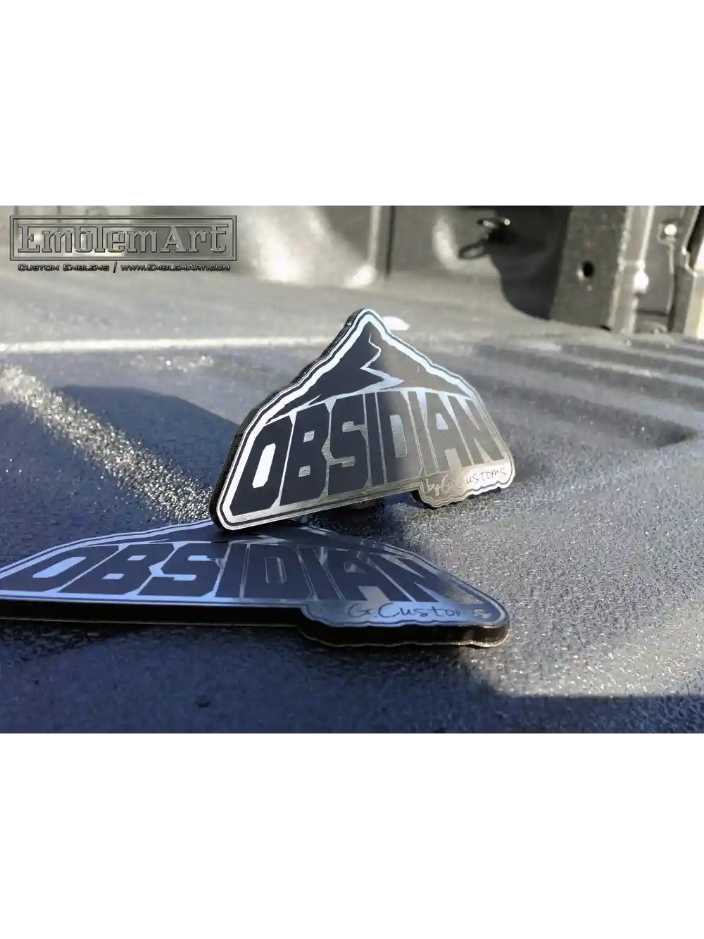 Custom Chrome Emblems - Obsidian01 Emblem