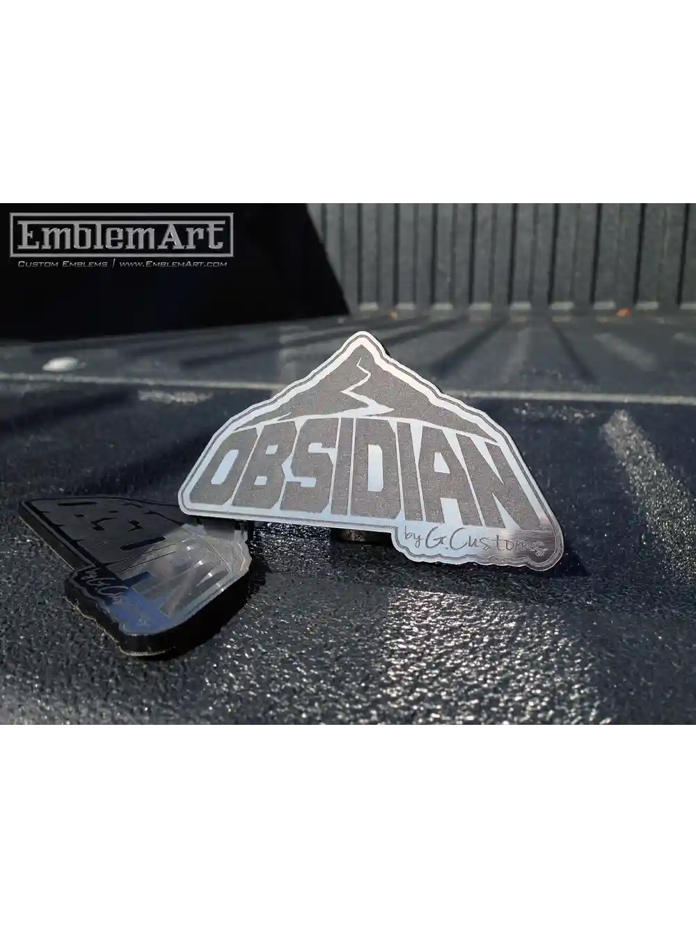 Custom Chrome Emblems - Obsidian02 Emblem