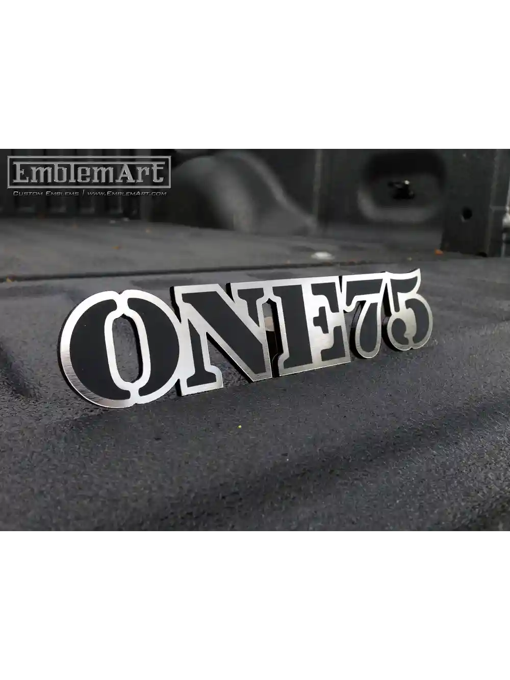 Custom Chrome Emblems - One75 Emblem