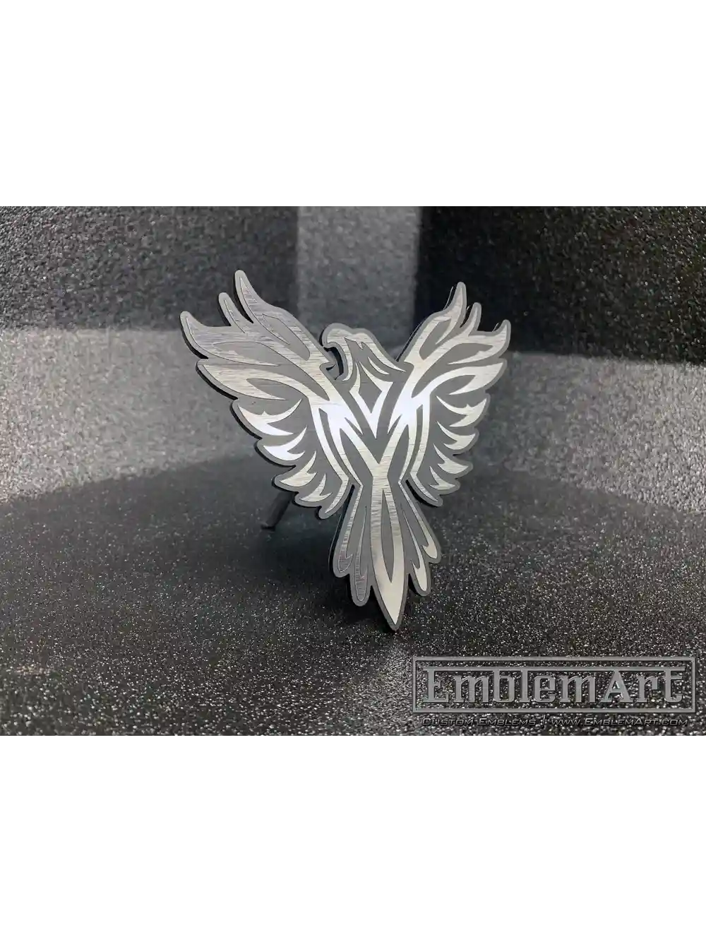 Custom Chrome Emblems - Phoenix Chrome 01 Emblem