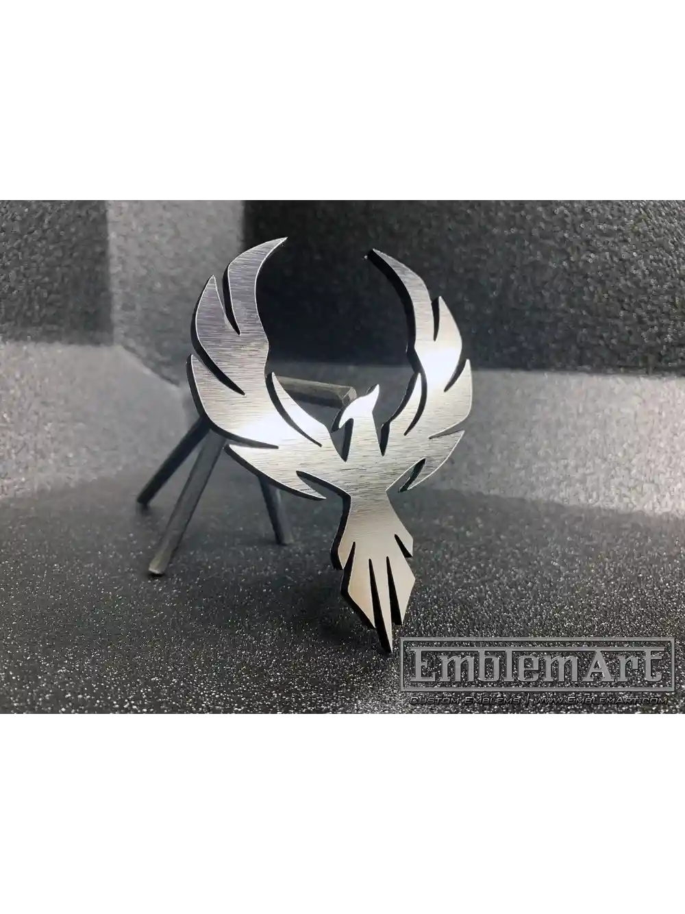 Custom Chrome Emblems - Phoenix Chrome 02 Emblem