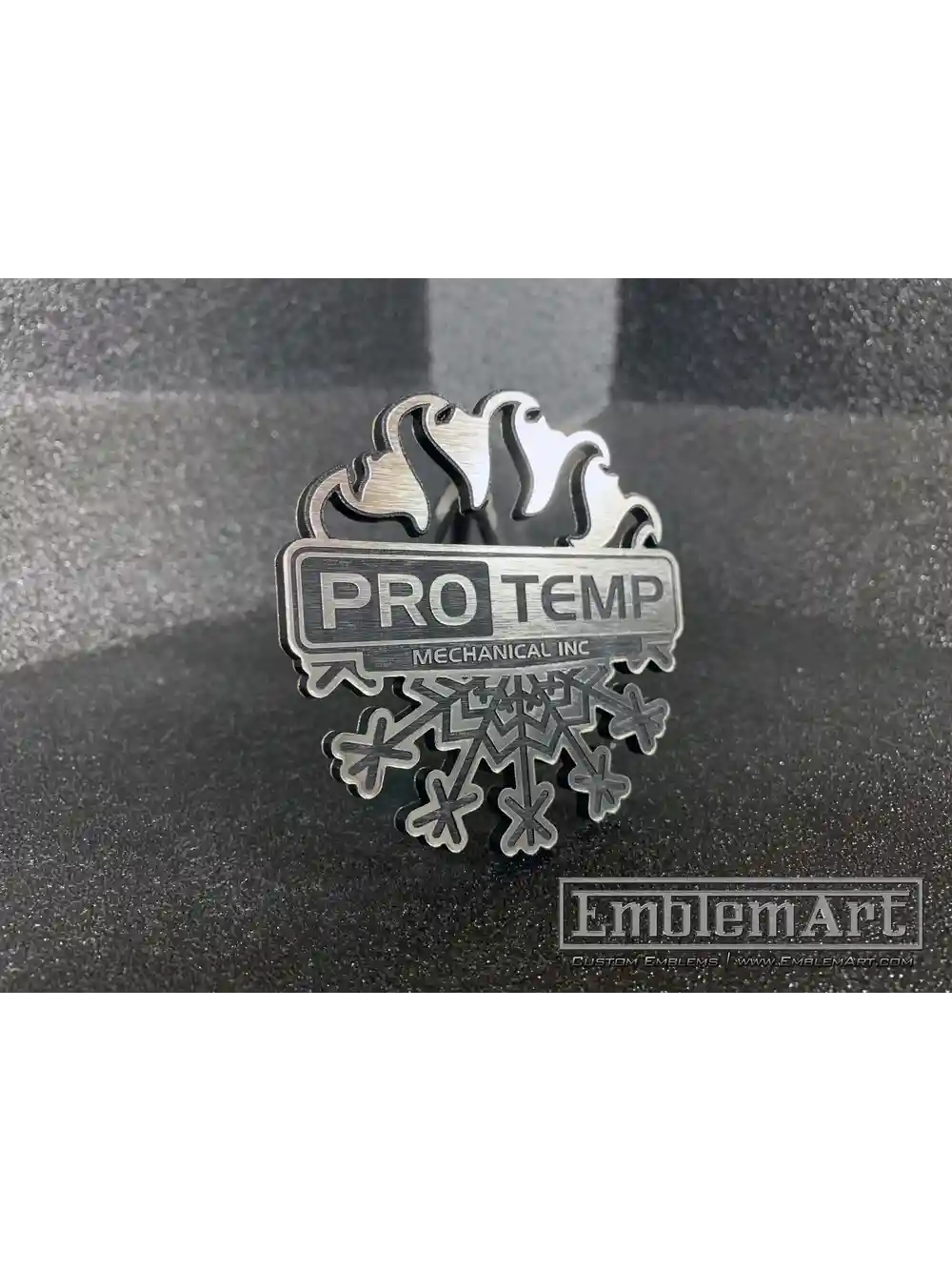 Custom Chrome Emblems - Pro Temp 01 Chrome Emblem