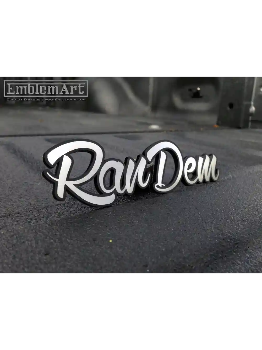 Custom Chrome Emblems - Randem Emblem