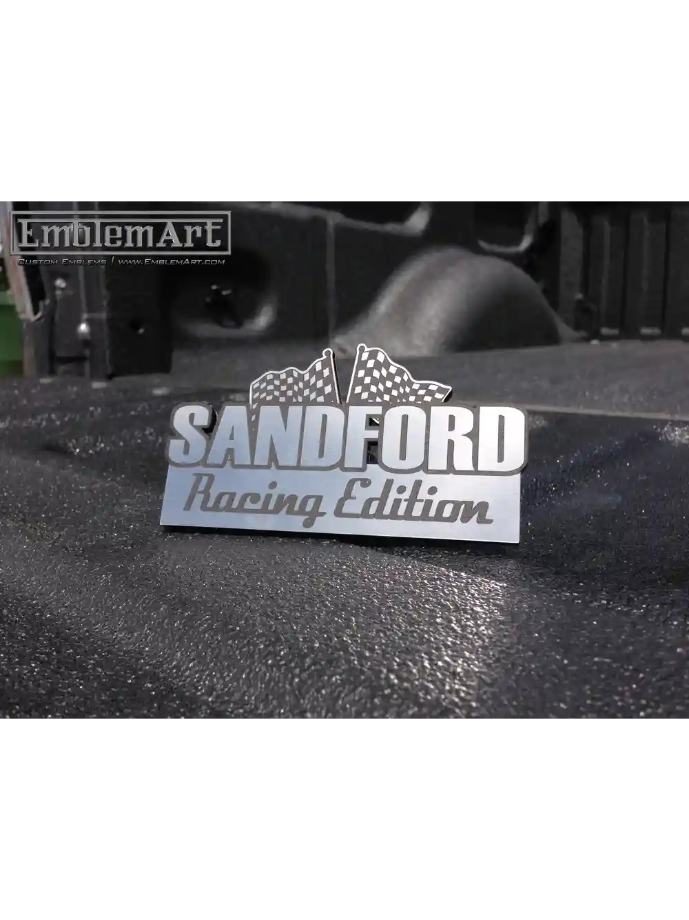Custom Chrome Emblems - Sanford02 Emblem