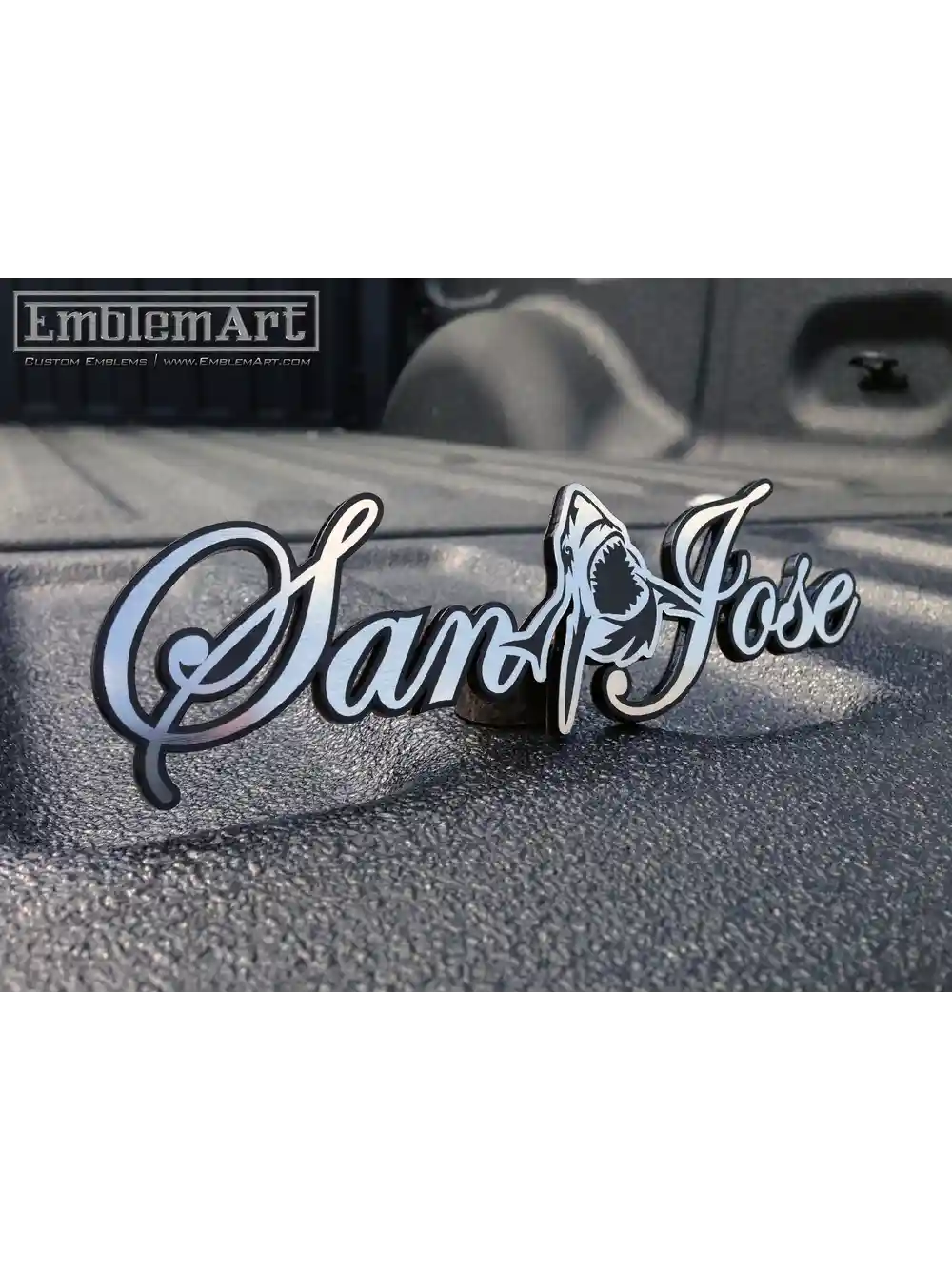 Custom Chrome Emblems - Sanjose01 Emblem