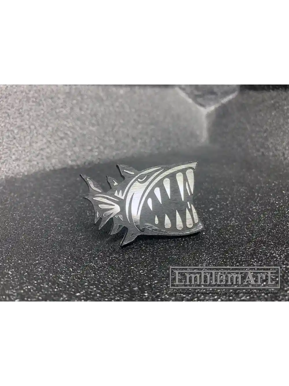 Custom Chrome Emblems - Shark 01 Chrome Emblem