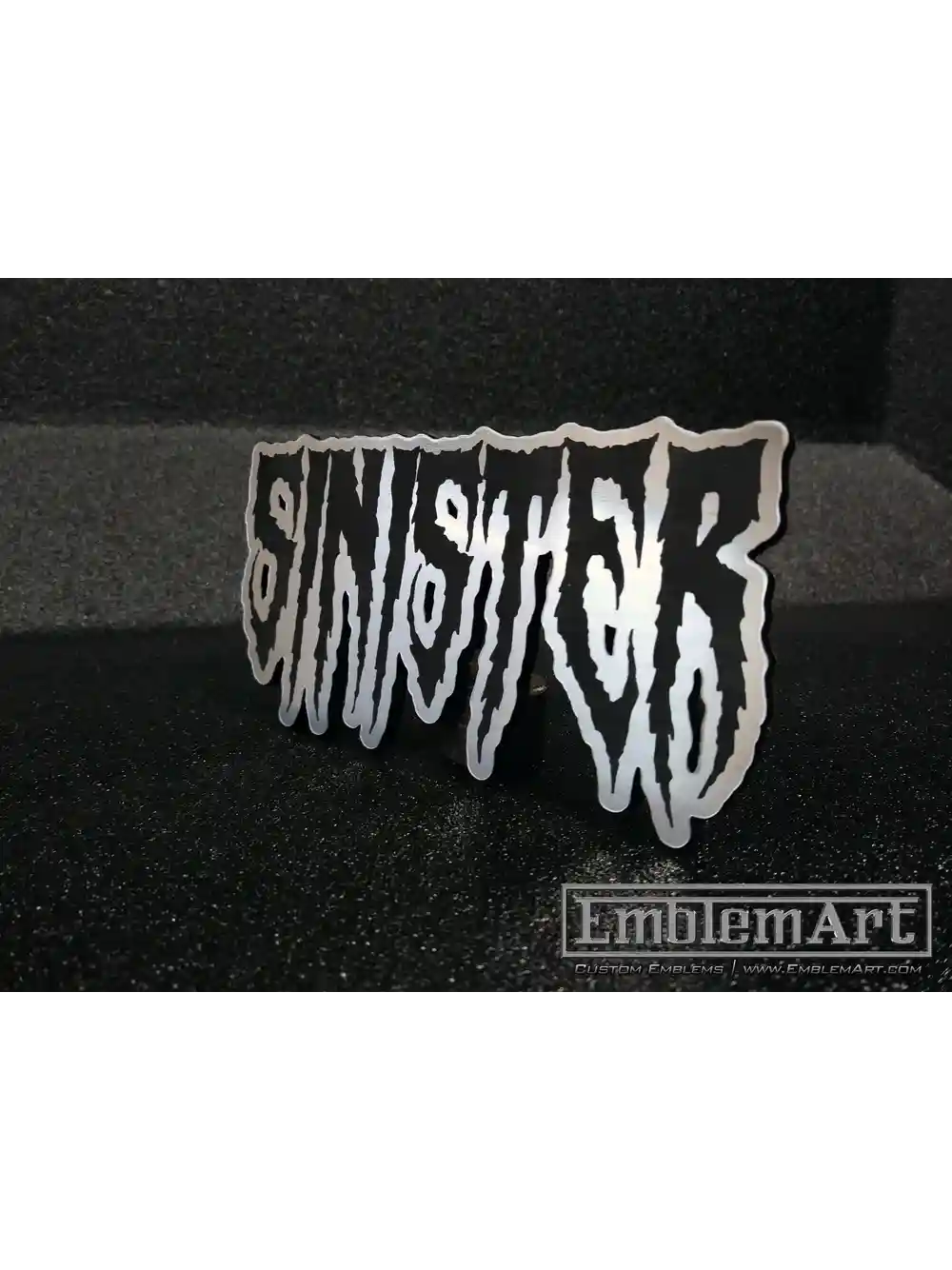 Custom Chrome Emblems - Sinister Chrome 01 Emblem