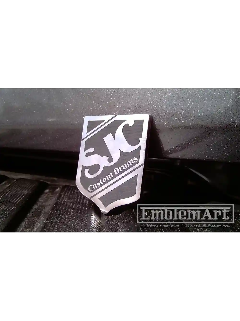 Custom Chrome Emblems - Sjc Chrome 01 Emblem