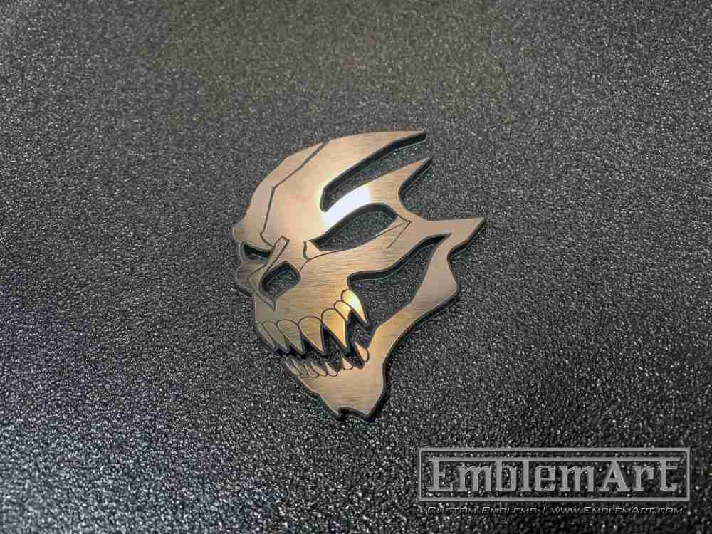 Custom Chrome Emblems - Custom Skull Emblem