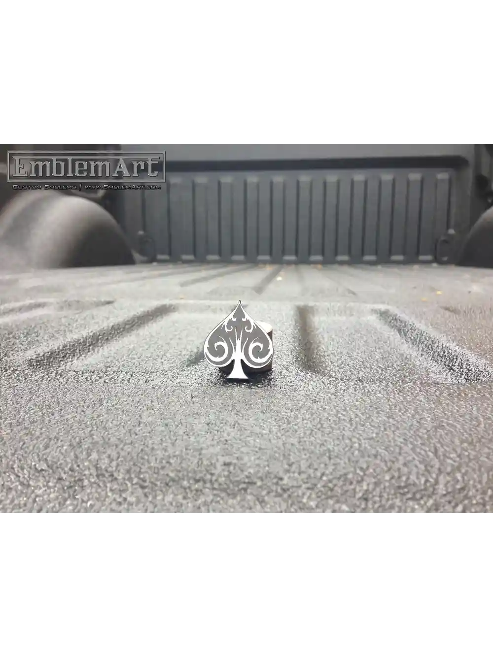Custom Chrome Emblems - Spade06 Emblem
