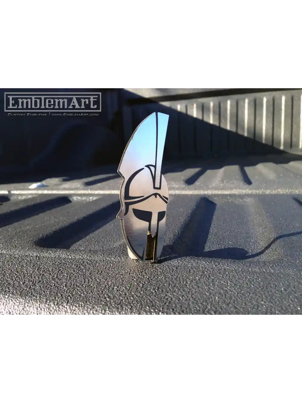 Custom Chrome Emblems - Spartan02 Emblem