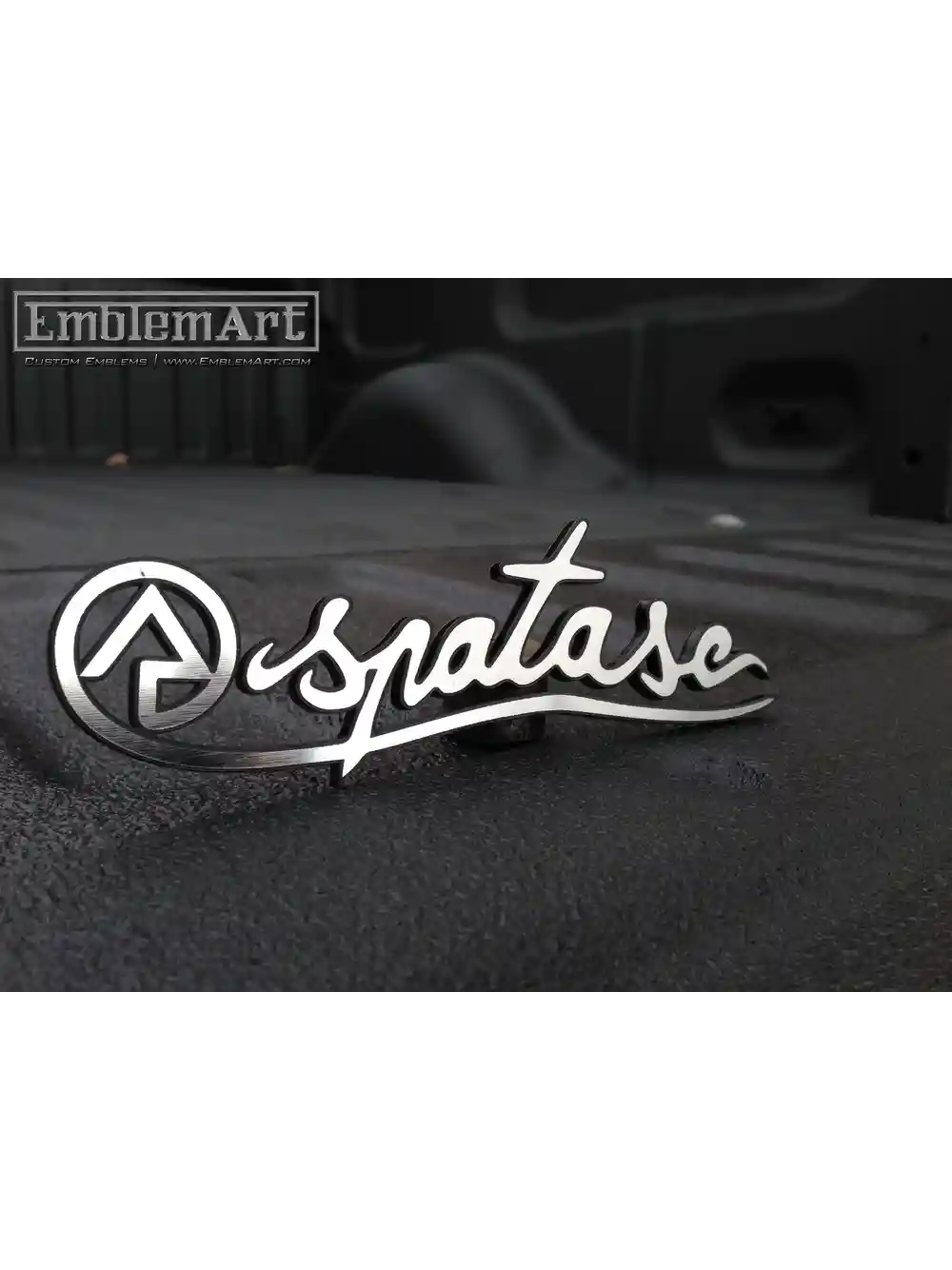 Custom Chrome Emblems - Spatase01 Emblem