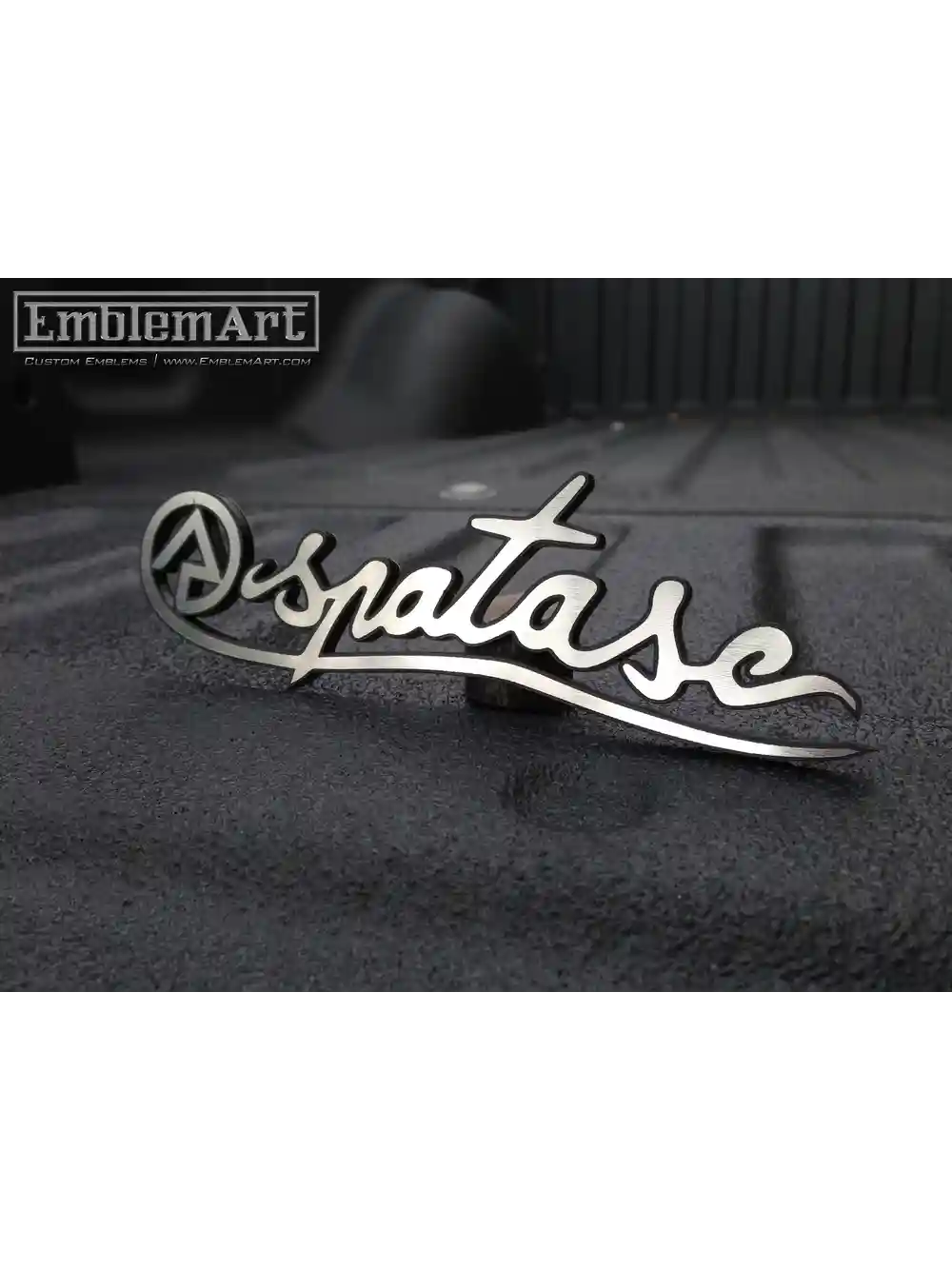 Custom Chrome Emblems - Spatase02 Emblem
