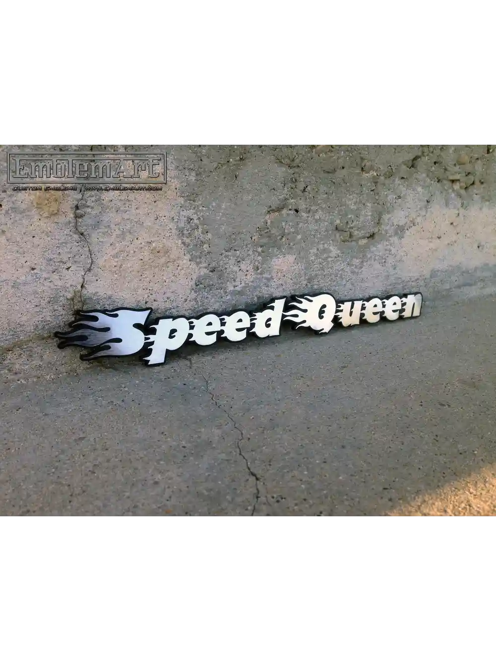 Custom Chrome Emblems - Speedqueen01 Emblem