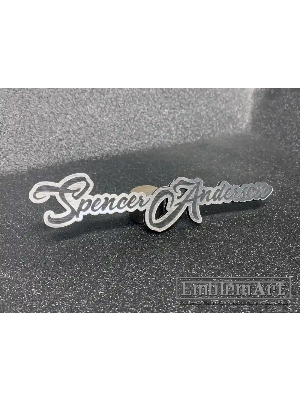Custom Chrome Emblems - Spencer Anderson 01 Chrome Emblem