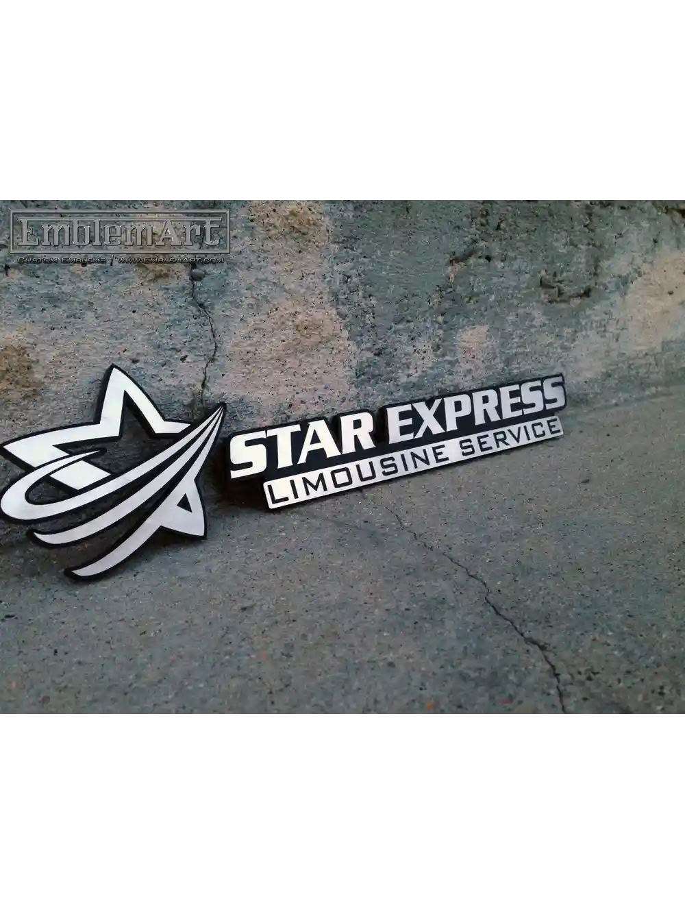 Custom Chrome Emblems - Starexpress01 Emblem