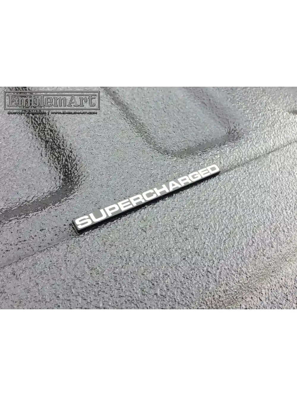 Custom Chrome Emblems - Supercharged02 Emblem
