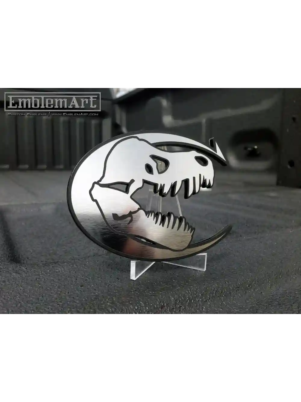 Custom Chrome Emblems - T Rex01 Emblem
