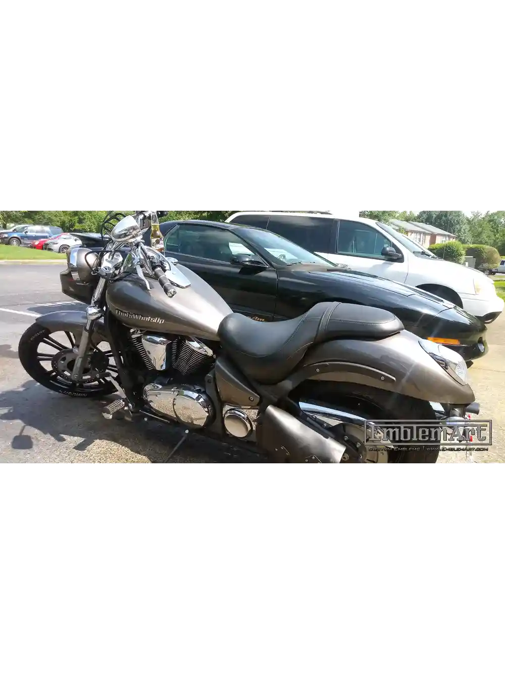 Custom Chrome Emblems - Thats Whats Up 02 Emblem