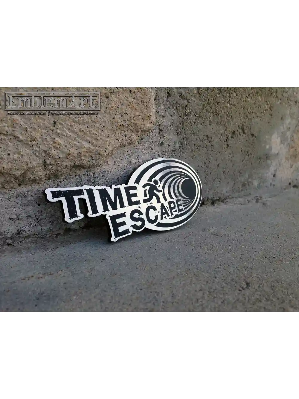 Custom Chrome Emblems - Timeescape01 Emblem