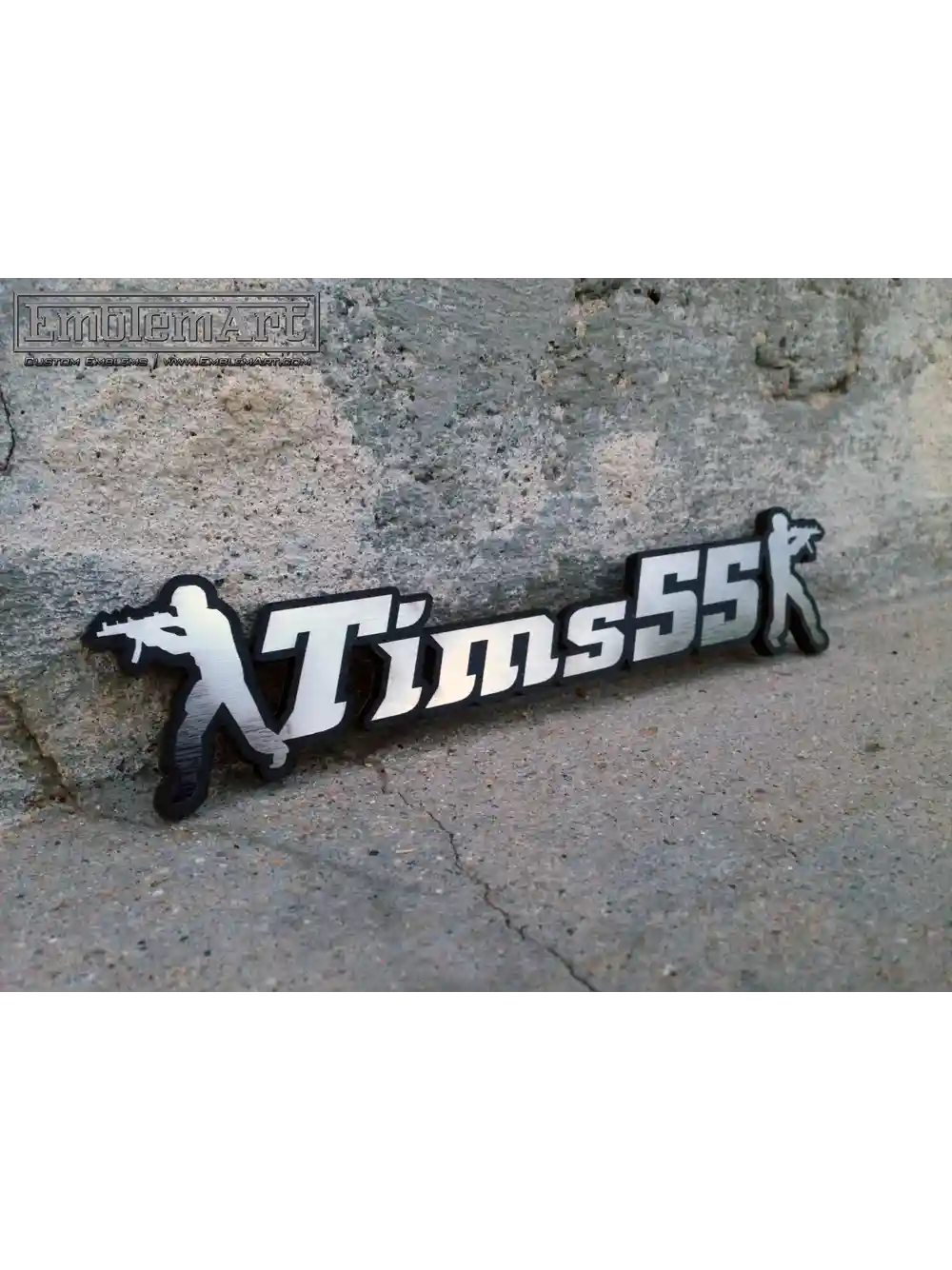 Custom Chrome Emblems - Tims5501 Emblem