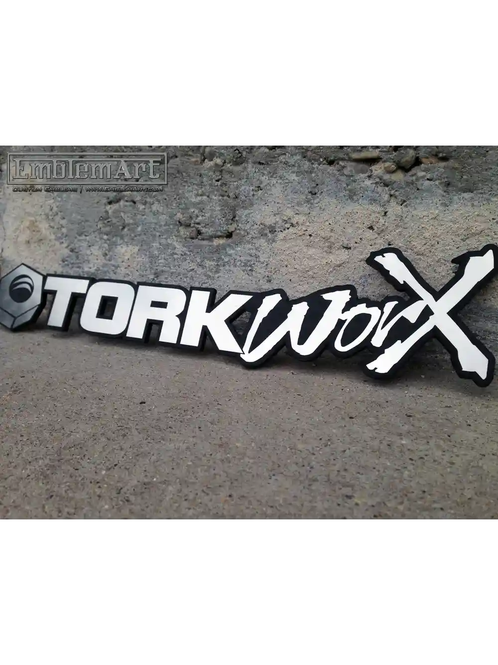 Custom Chrome Emblems - Torx02 Emblem