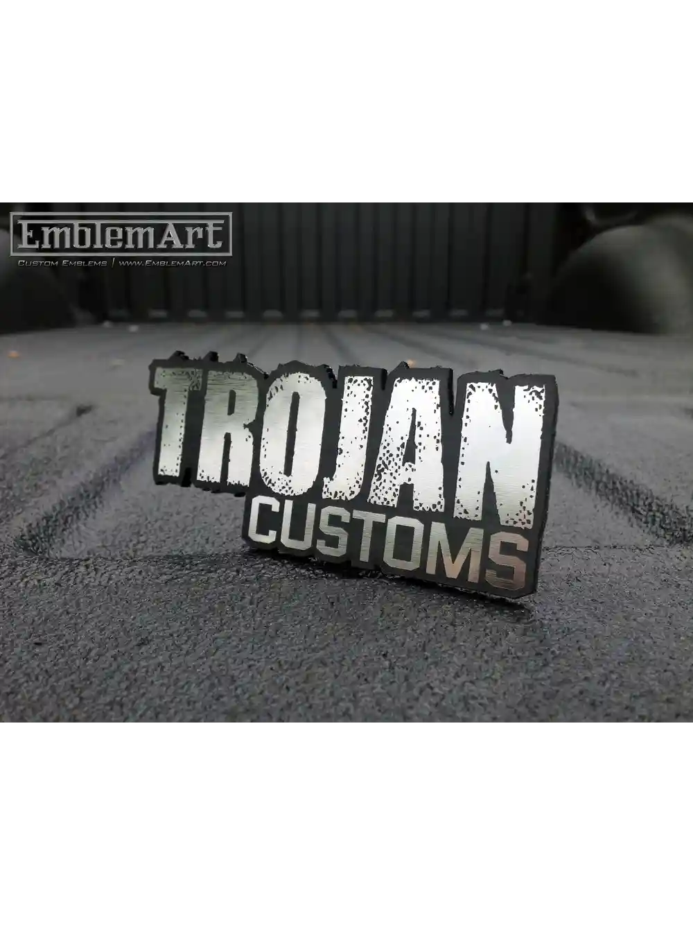 Custom Chrome Emblems - Trojan02 Emblem