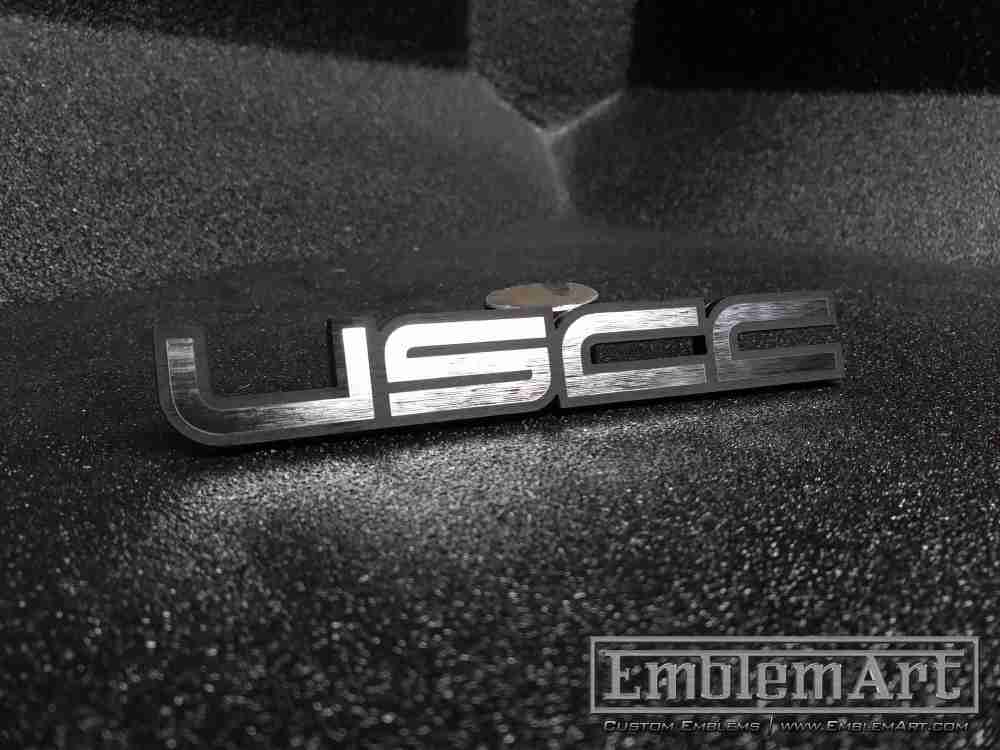 Custom Chrome Emblems - Custom Uscc Custom Chrome Emblem