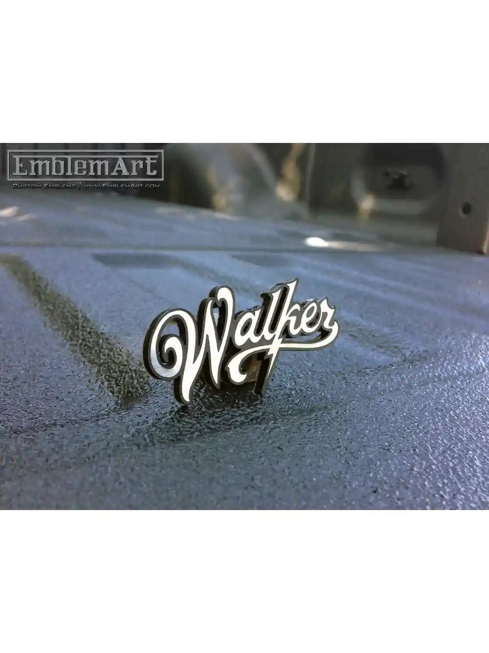 Custom Chrome Emblems - Walker03 Emblem