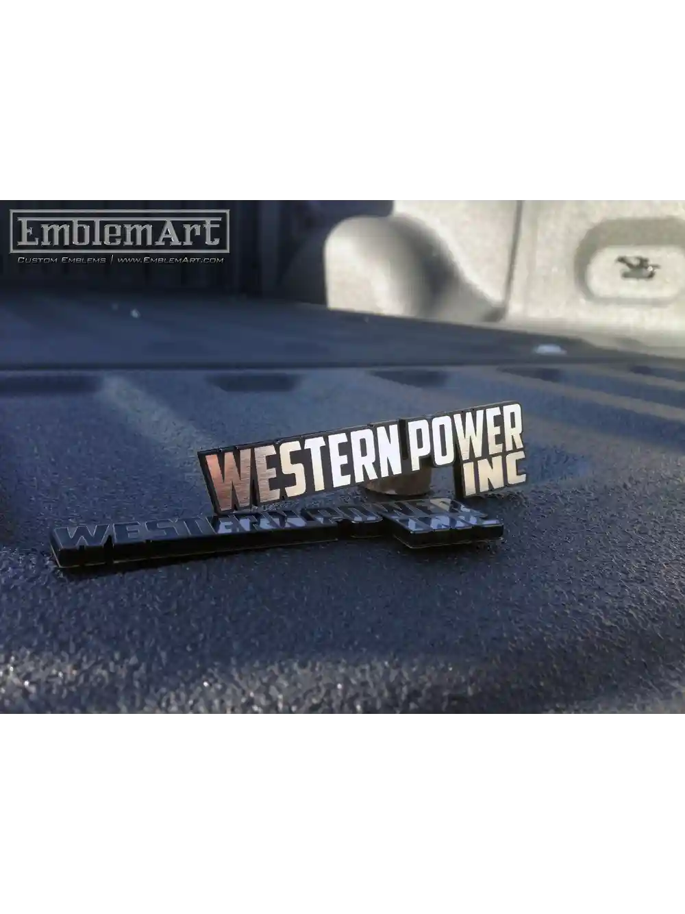 Custom Chrome Emblems - Westernpower01 Emblem